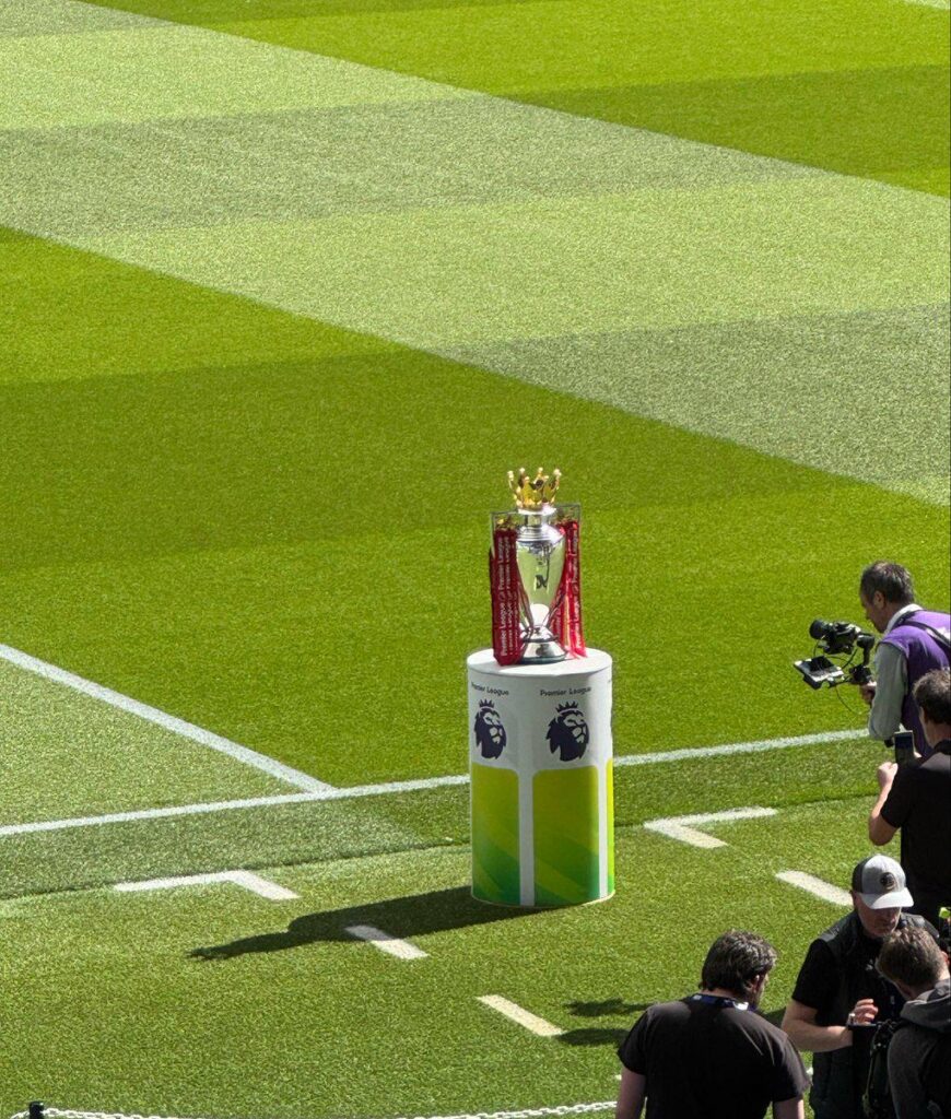 Our trophy is at the Etihad.