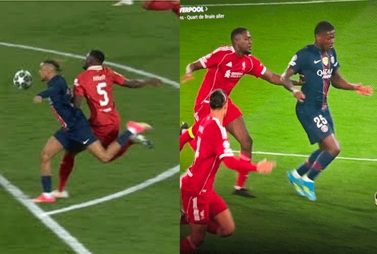 Happy with the result, but can't get over it how Konate got away with that... TWICE!!