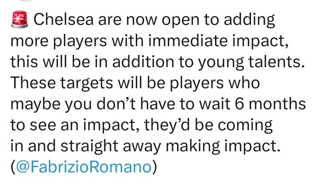 So when are fans ready to admit all of this is happening because of Enzo and Cucurella?