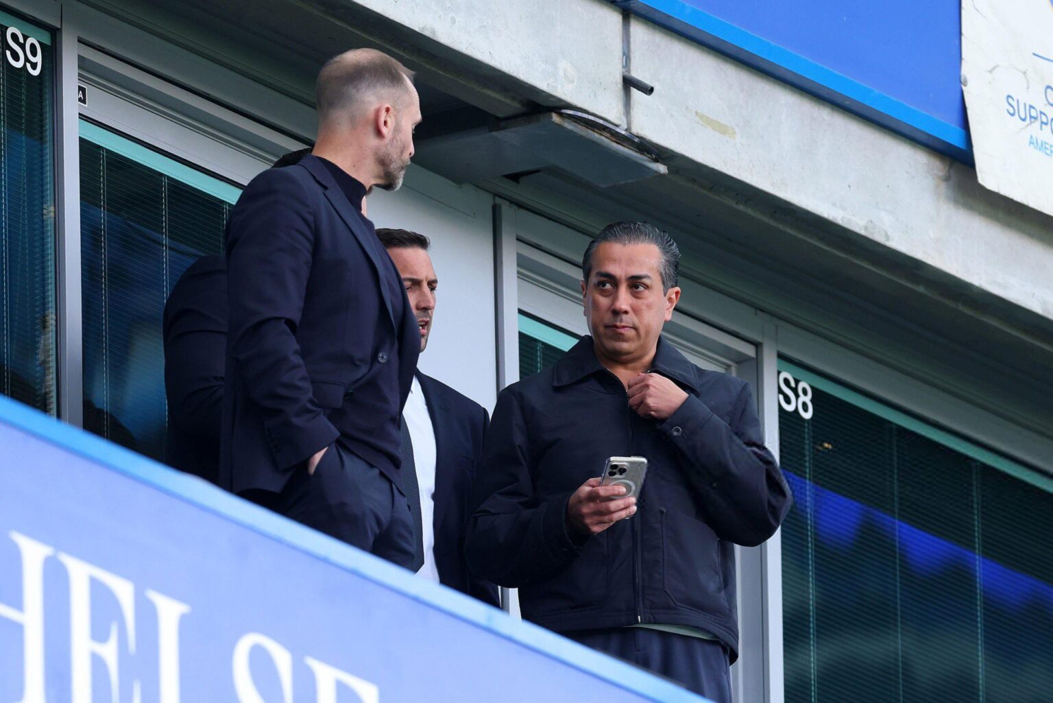 Behdad Eghbali, Laurence Stewart & Paul Winstanley today