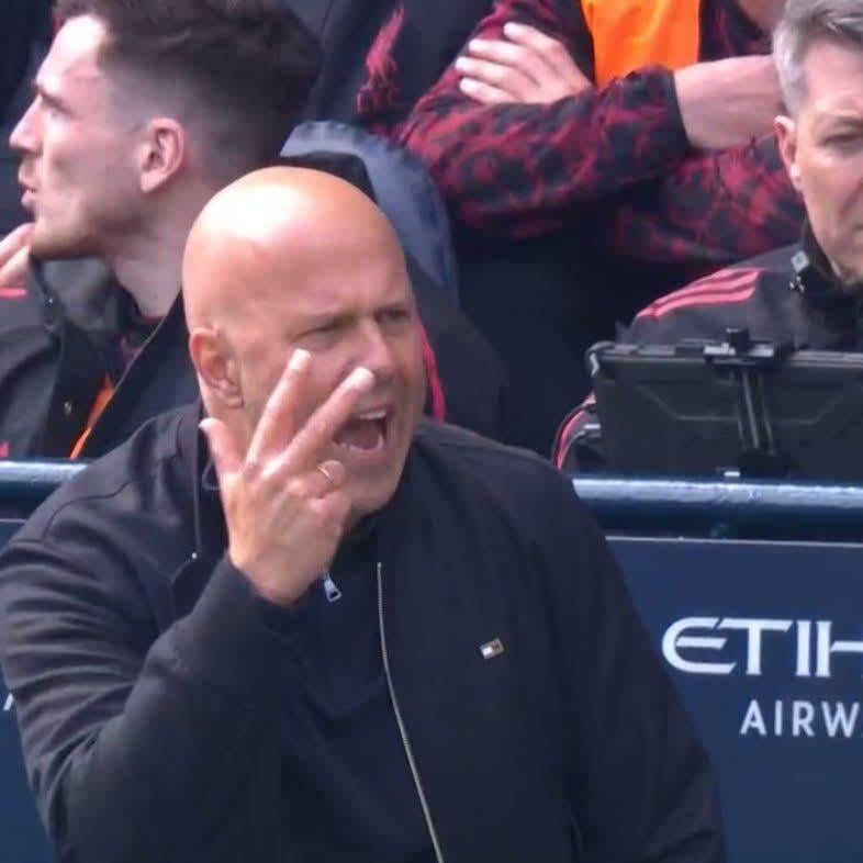 Seems slot wants the third goal lets give it to him