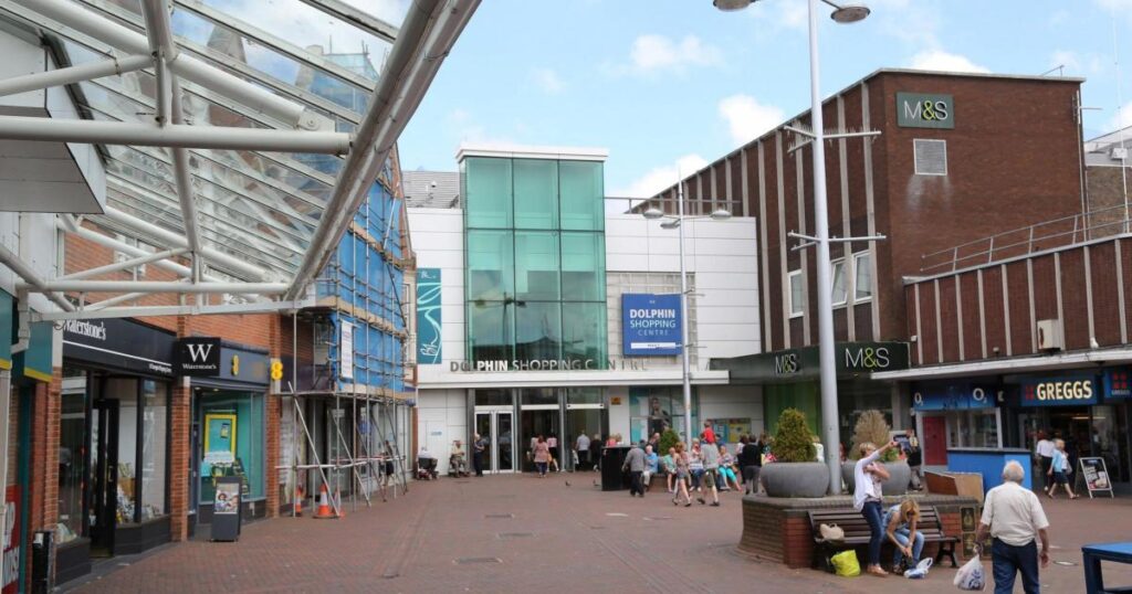 Marks and Spencer in the Dolphin Centre - a lookback