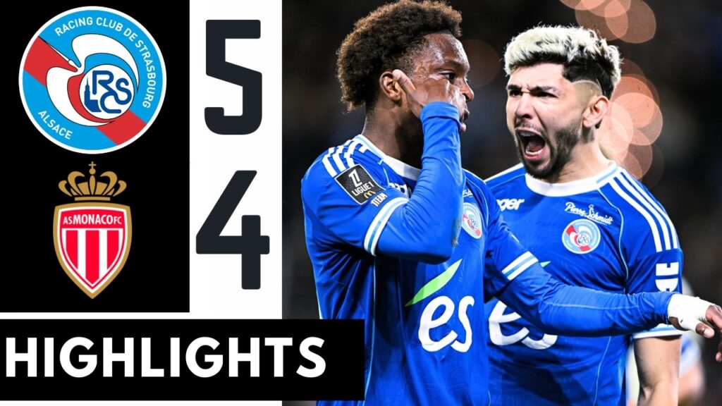 Strasbourg vs AS Monaco 5-4 – Goals & Highlights | Ligue 1 2026 – Ansu Fati & Nanasi goals Strasbourg vs AS Monaco 5-4 – Goals & Highlights | Ligue 1 2026 - Ansu Fati & Nanasi goals