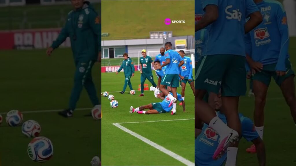 OS LATERAIS DO BRASIL ESTÃO COM MUITA VONTADE! Alex Sandro e Wesley estão no ritmo de Copa #shorts OS LATERAIS DO BRASIL ESTÃO COM MUITA VONTADE! Alex Sandro e Wesley estão no ritmo de Copa #shorts