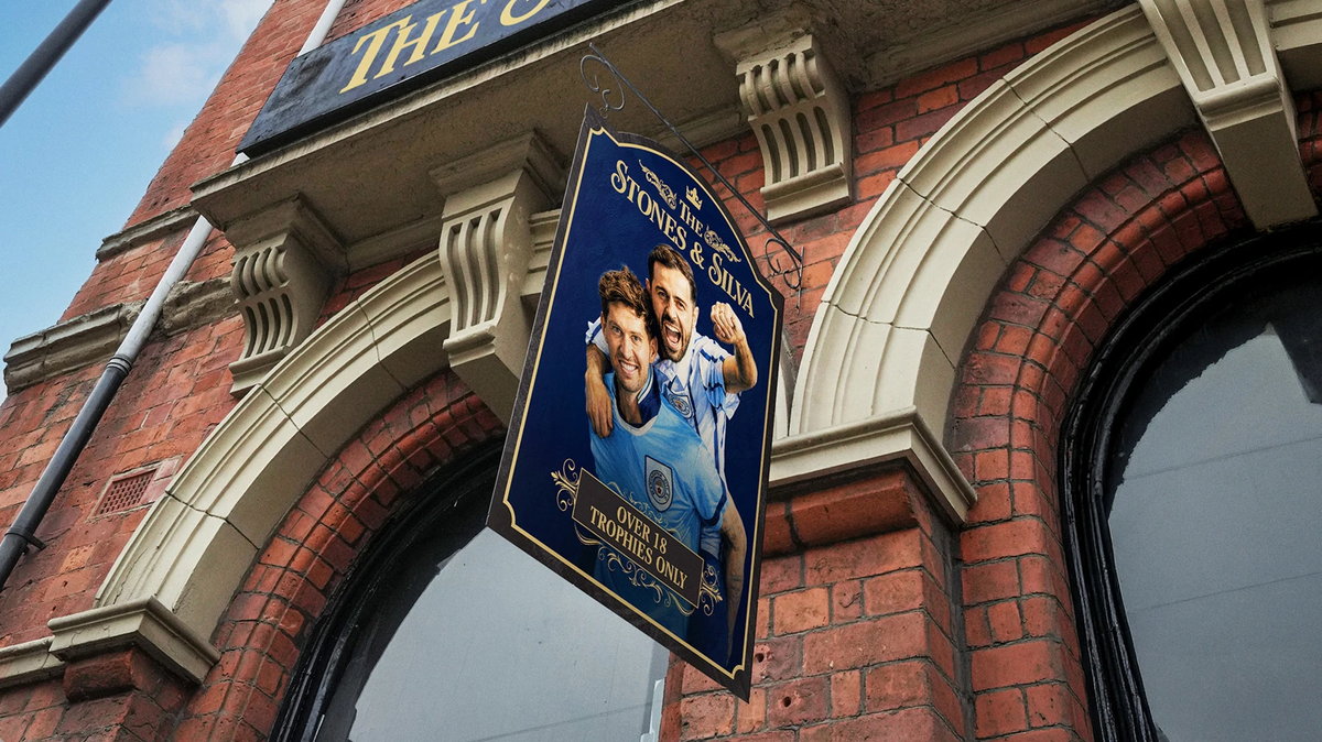 The Stones & Silva pub will be open for four days this month for City fans to honour two of the squad's popular members