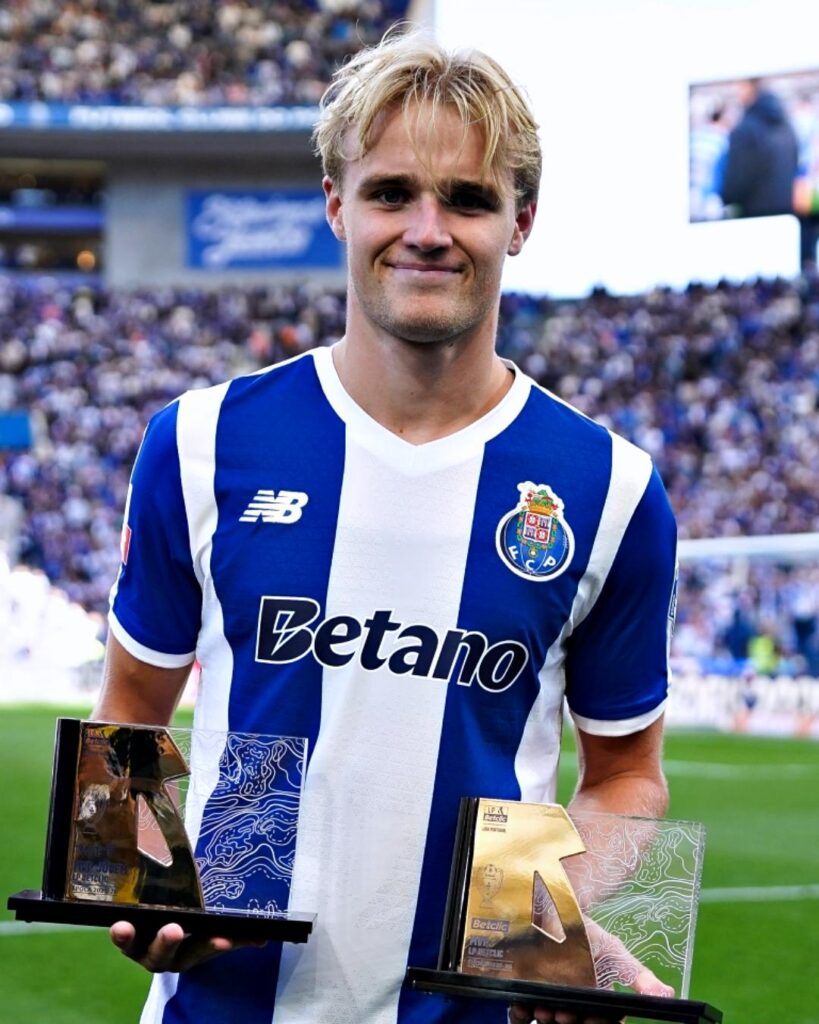 Froholdt eleito Melhor Jovem e Melhor Jogador da Liga 25/26