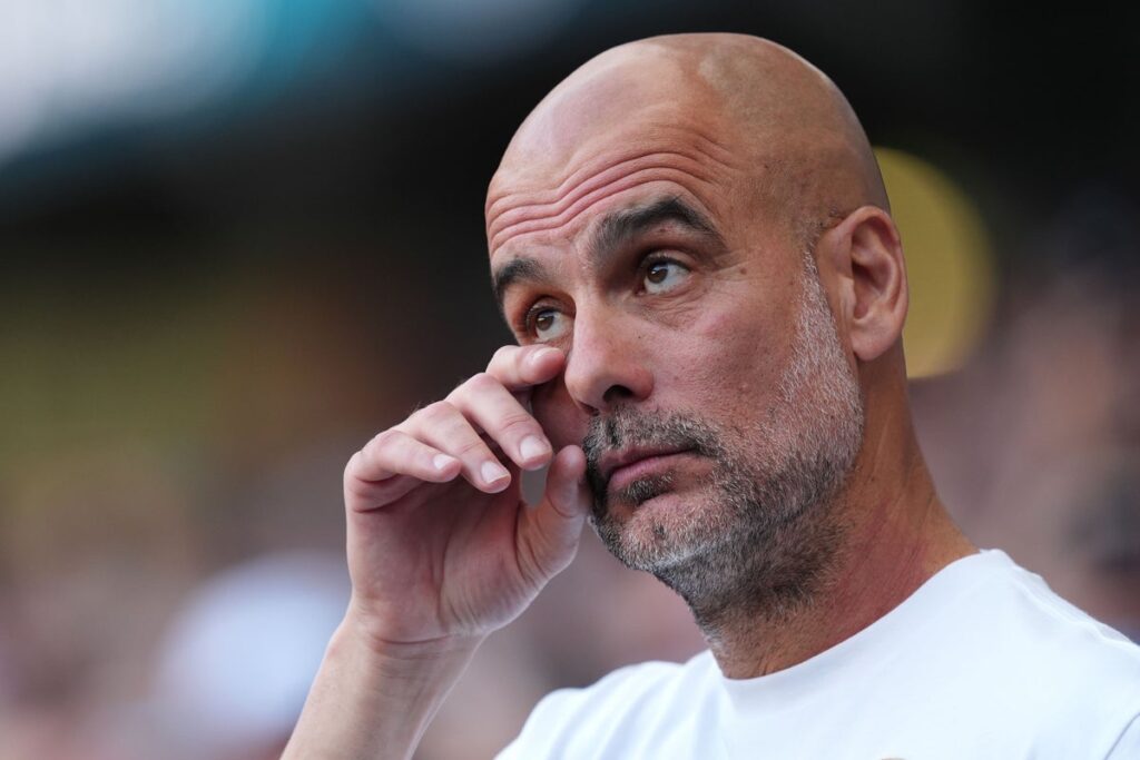 ‘Tired’ Pep Guardiola struggles to contain his emotions at Man City farewell ‘Tired’ Pep Guardiola struggles to contain his emotions at Man City farewell
