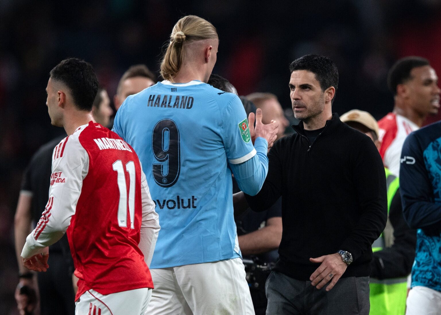 Erling Haaland explains how Man City plan to respond to Arsenal winning the Premier League Erling Haaland explains how Man City plan to respond to Arsenal winning the Premier League