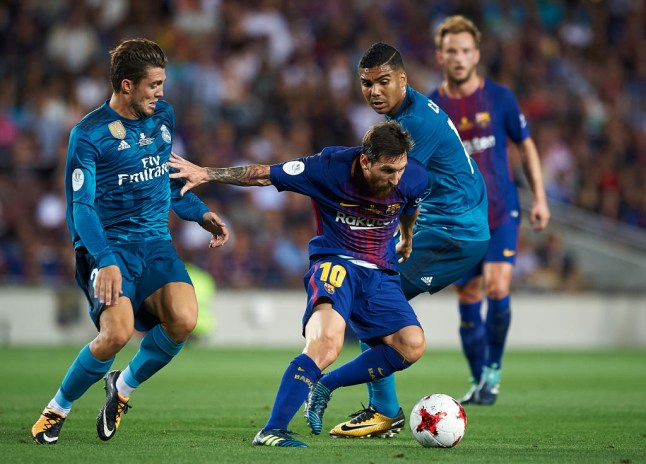 FC Barcelona v Real Madrid - Supercopa de Espana: 1st Leg