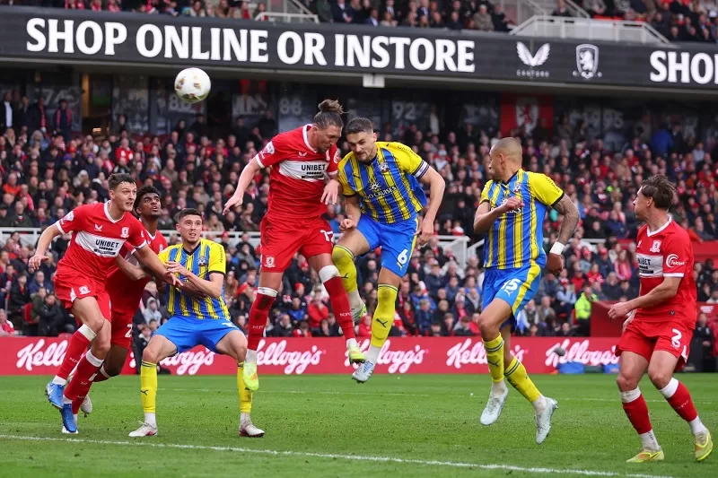 Southampton holds Middlesbrough in play-offs