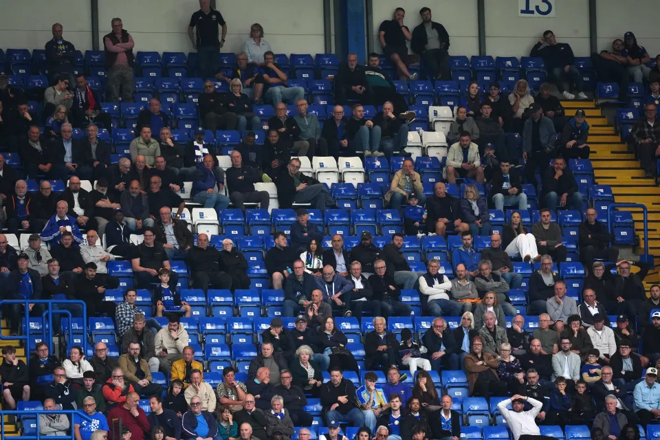 Chelsea fans at Stamford Bridge