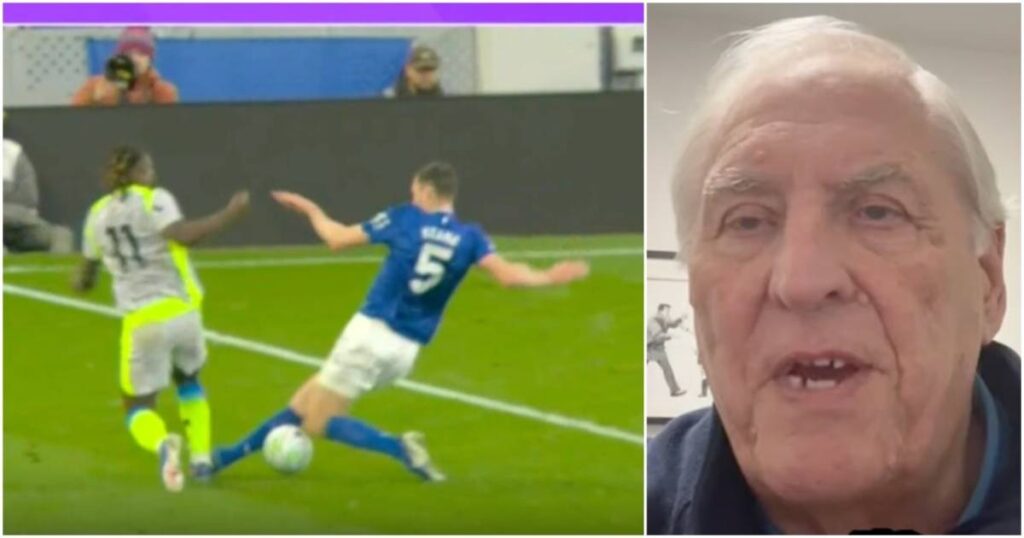 Keith Hackett Drops Verdict on Michael Keane's Yellow Card v Man City
