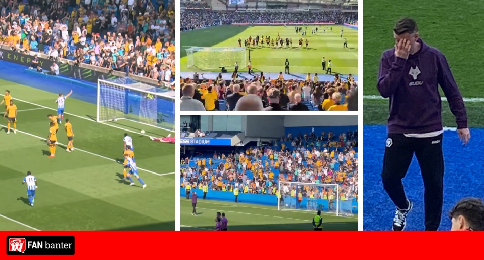 Wolves fans vent anger after watching Brighton 'cruise to the easiest of wins'