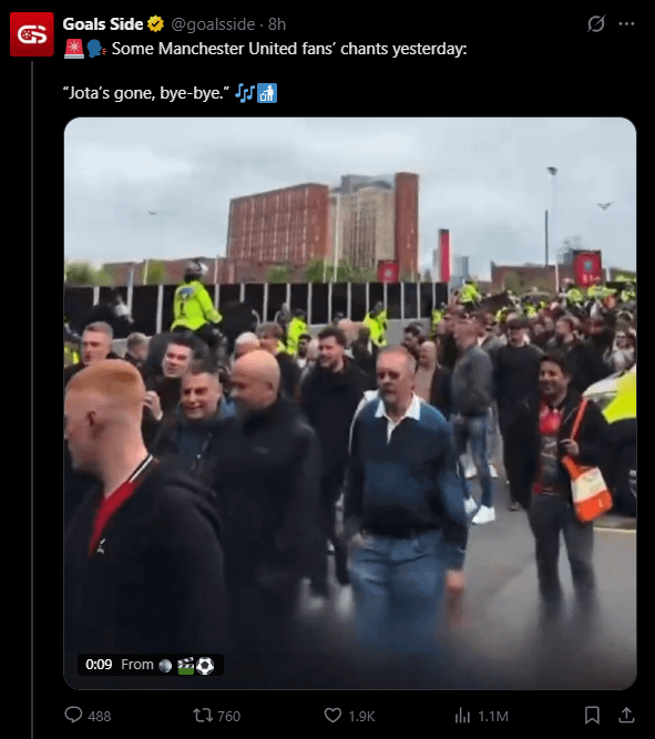 disgusting. Those fans are nothing but sewer rats.