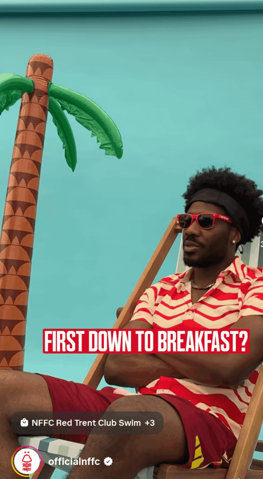 Ola on his beach vibe