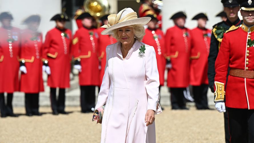 Queen Camilla attends Chelsea Pensioners Founder's Day