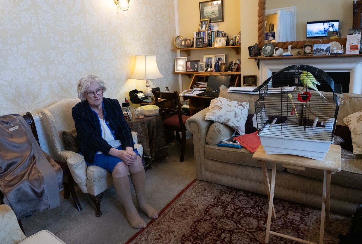 Patricia Shepherd, 79, in her flat