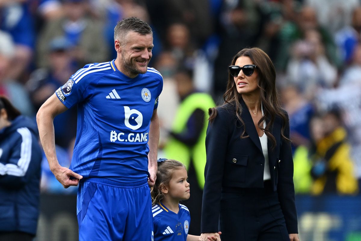 Jamie Vardy and Rebekah Vardy