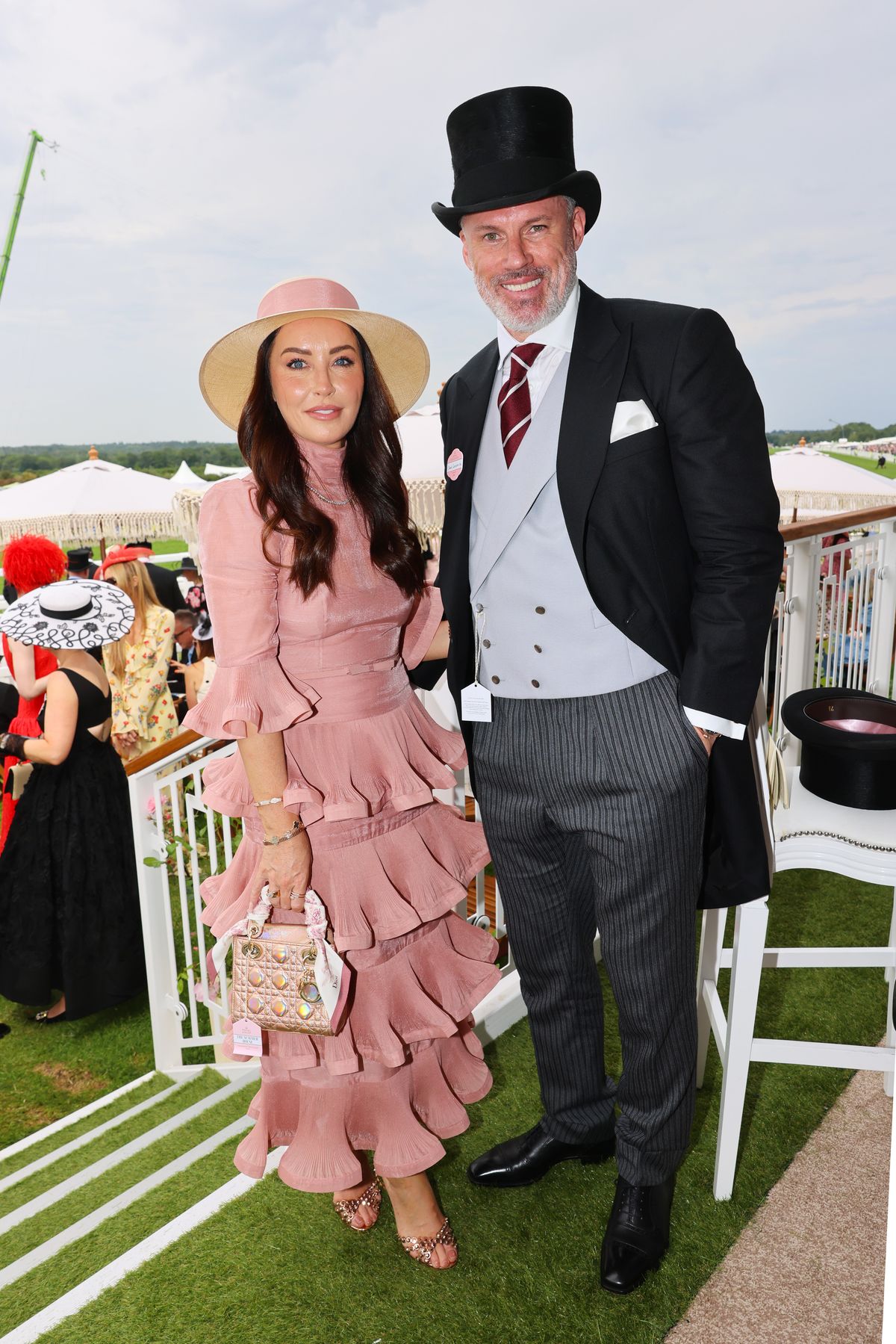 Jamie and Nicola Carragher 