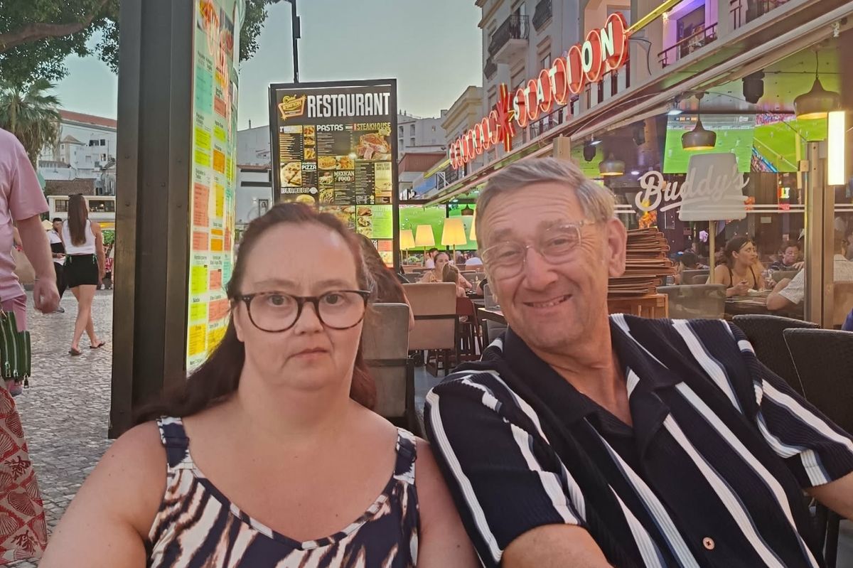 A dad and daughter