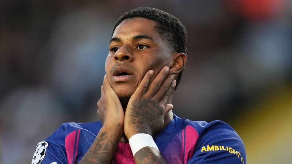 Marcus Rashford suffers another blow as Barcelona star in agreement with Hansi Flick on transfer Marcus Rashford suffers another blow as Barcelona star in agreement with Hansi Flick on transfer