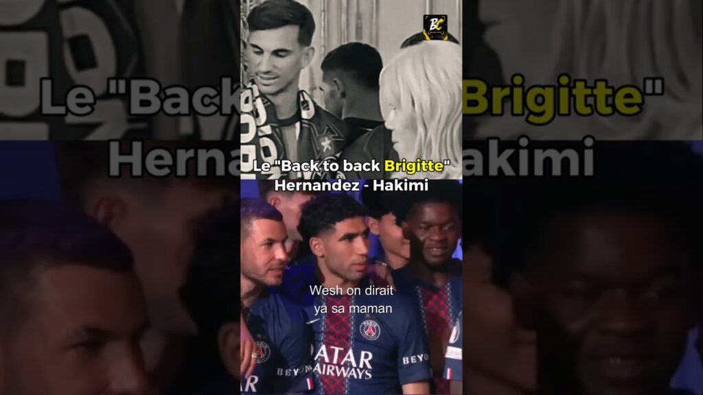 Le back to back Brigitte Macron 😂 – Hernandez & Hakimi Le back to back Brigitte Macron 😂 - Hernandez & Hakimi