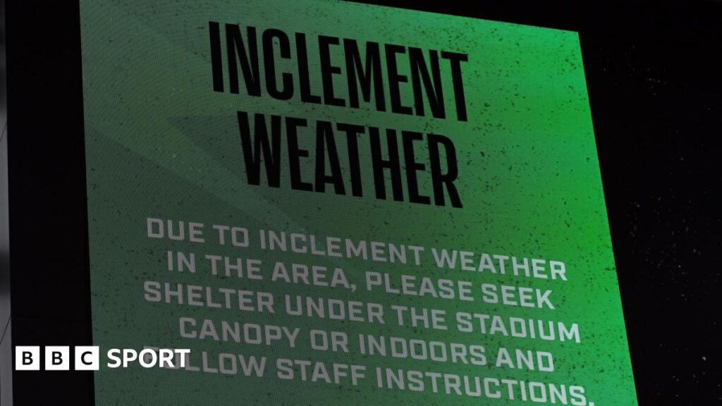 World Cup 2026: Saudi Arabia game in Texas halted for nearly two hours because of bad weather World Cup 2026: Saudi Arabia game in Texas halted for nearly two hours because of bad weather