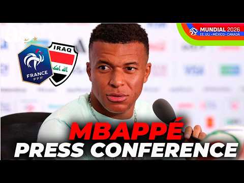 MBAPPÉ PRESS CONFERENCE ahead of FRANCE vs IRAQ | GROUP STAGE | WORLD CUP 2026 MBAPPÉ PRESS CONFERENCE ahead of FRANCE vs IRAQ | GROUP STAGE | WORLD CUP 2026