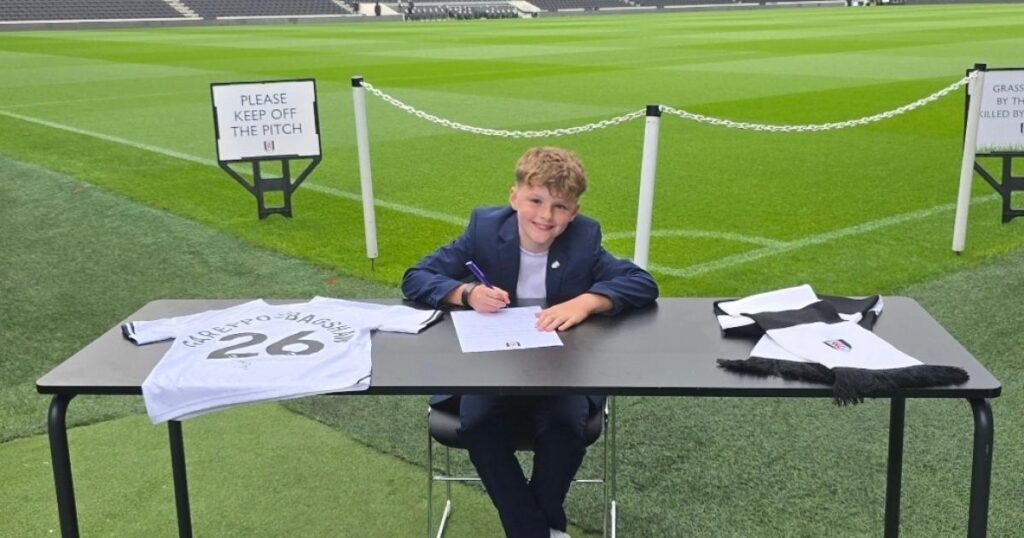 Fulham sign Wooburn Green boy Luke Gareppo-Bagshaw