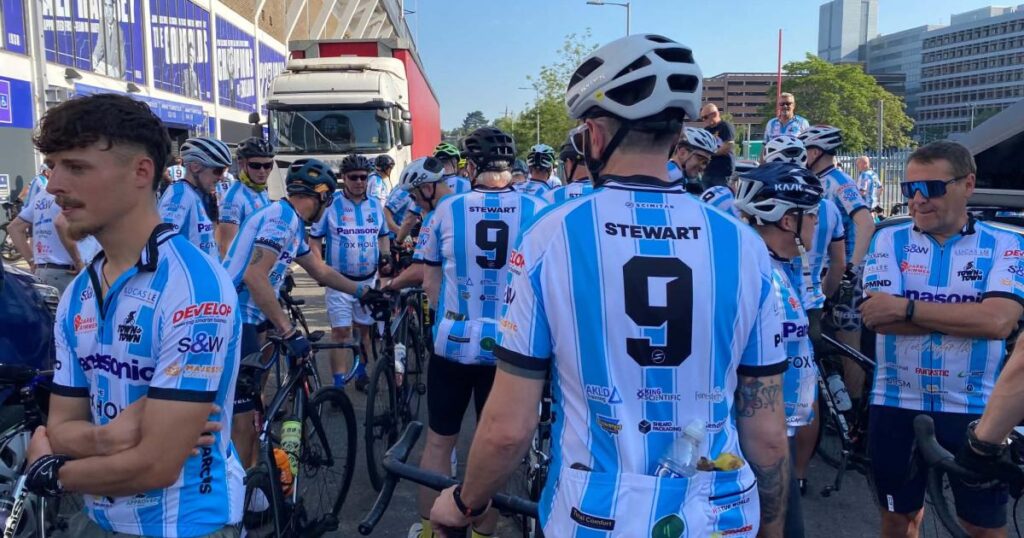 225-mile journey for Ipswich Town legend Marcus Stewart 225-mile journey for Ipswich Town legend Marcus Stewart