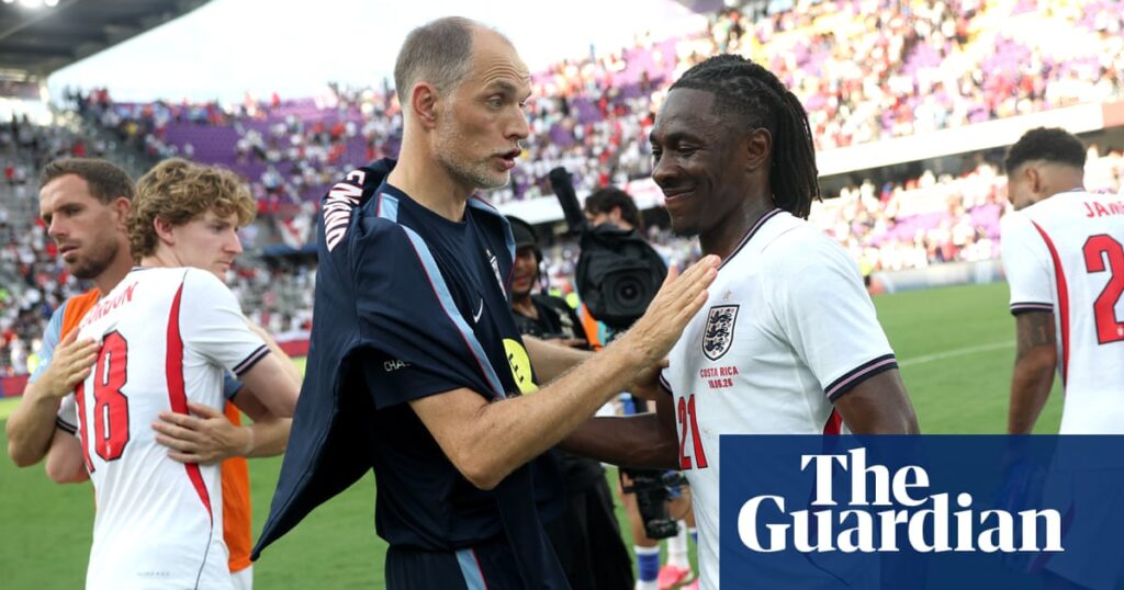 ‘Why wouldn’t I?’: Eze would take England penalty despite Arsenal shootout miss | England ‘Why wouldn’t I?’: Eze would take England penalty despite Arsenal shootout miss