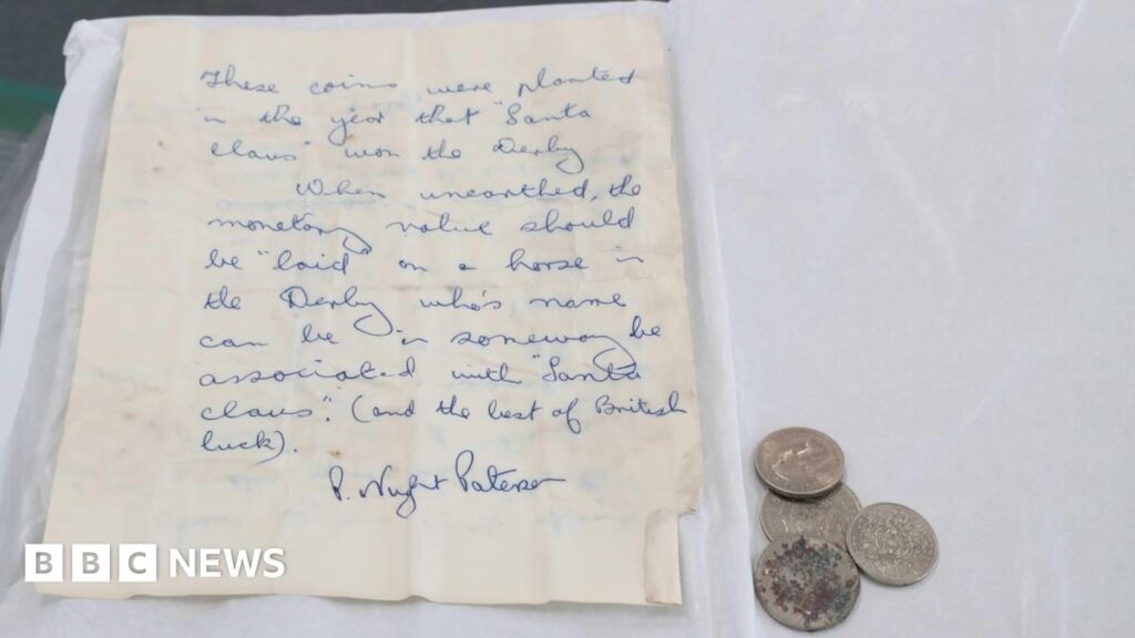 Builder wins bet on Epsom Derby thanks to ‘spooky’ time capsule tip Builder wins bet on Epsom Derby thanks to 'spooky' time capsule tip
