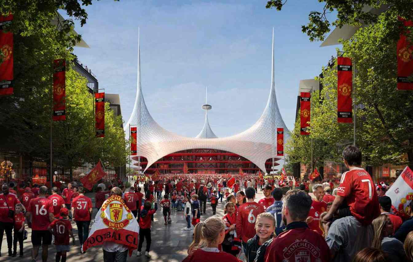 Manchester United has acquired more than 10 hectares of land behind the Stretford End, taking another major step toward building a new stadium for around 100,000 fans.