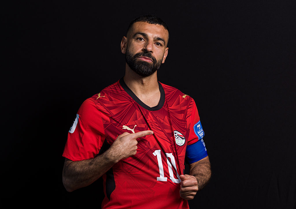 Mohamed Salah #10 of Egypt poses for a portrait during the official FIFA World Cup 2026 portrait session on June 11, 2026 in Spokane, Washington.