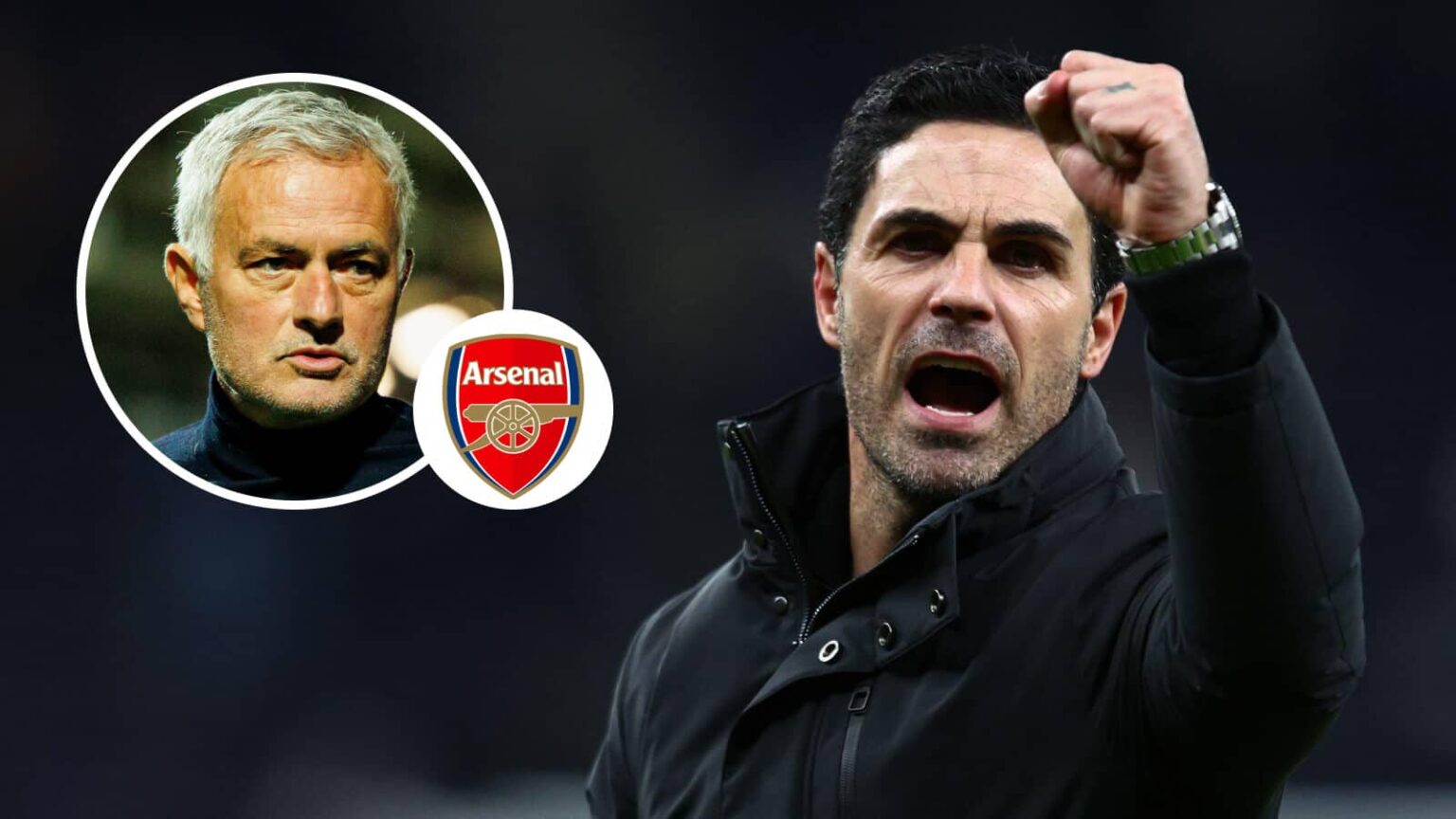 Arsenal transfer news: Arteta and Berta ‘will make a move for’ €50m Real Madrid defender Xabi Alonso criticised for ‘mistake’ Incoming Real Madrid manager Jose Mourinho, Arsenal badge and Mikel Arteta - copyright TEAMtalk