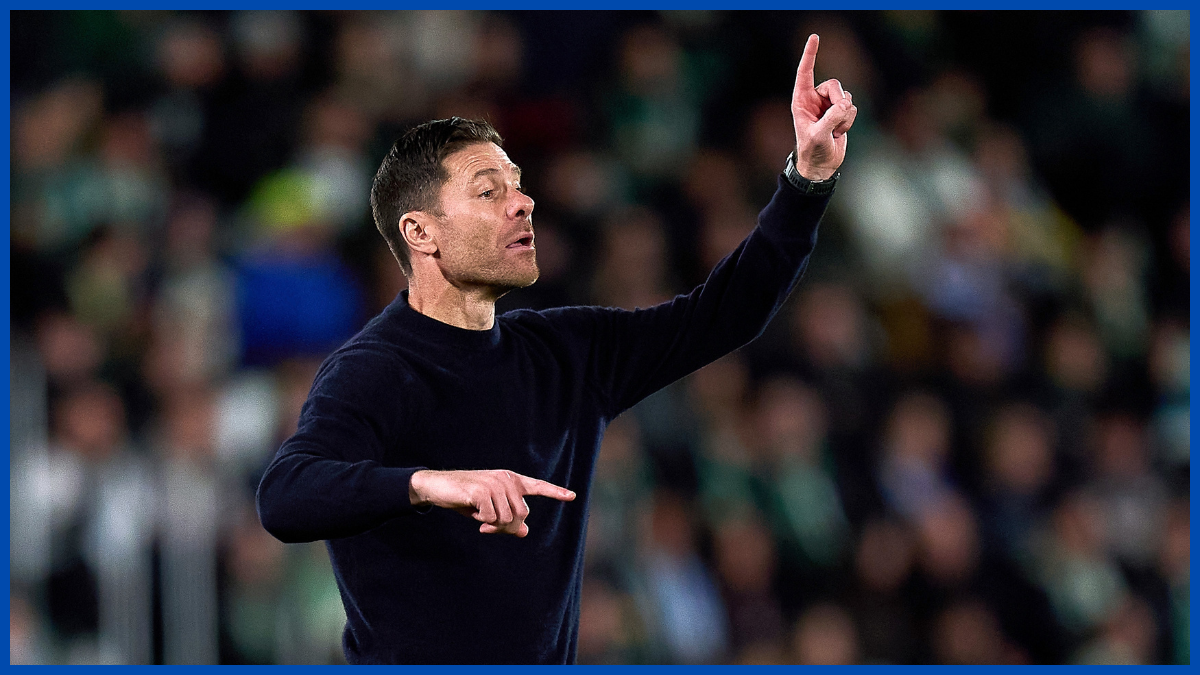 Xabi Alonso manages.