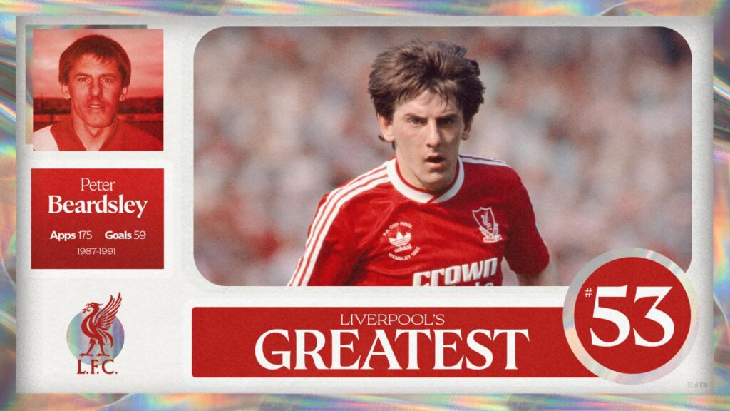 Liverpool’s Greatest – No.53: Peter Beardsley Facebook