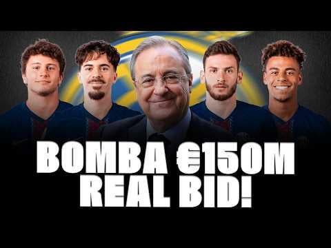 Fabrizio Romano: The announcement of Florentino Pérez. No, it's not Enzo Fernandez. The message is to keep an eye on PSG."