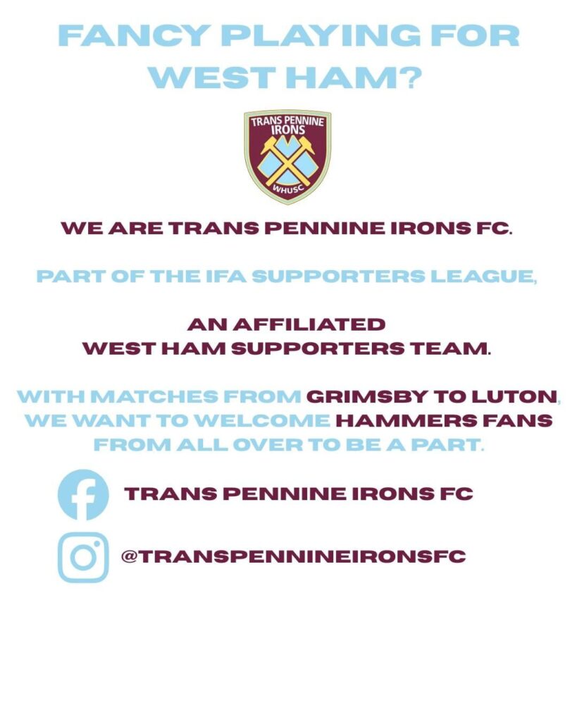 Fancy playing for West Ham? Fancy playing for West Ham?