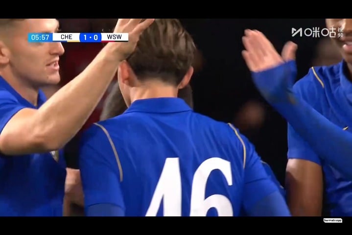 Chelsea [1] - 0 WSG - 7' Satpaev