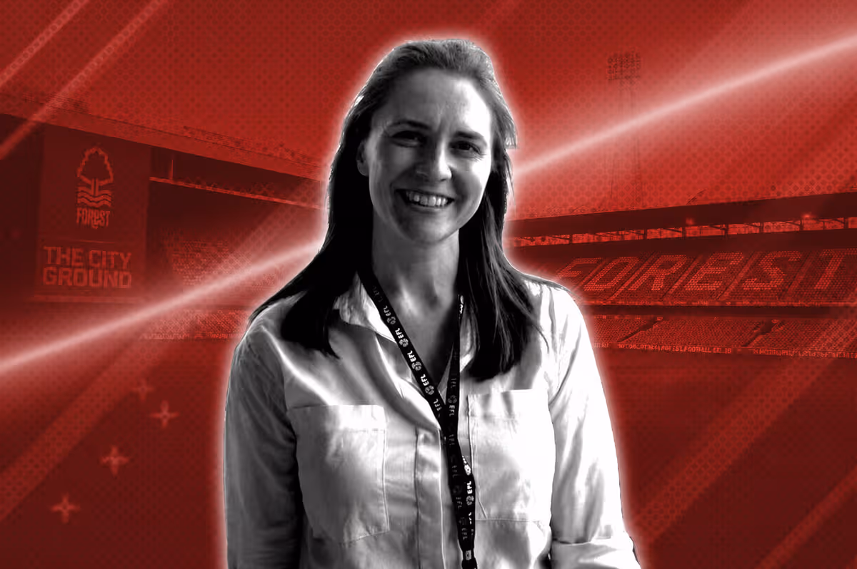 Nottingham Forest reporter Sarah Clapson