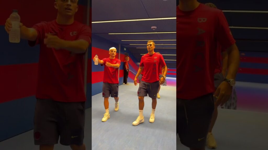 Pedri giving Rodri a tour of Spotify Camp Nou ποΈ #fcbarcelona #shorts Pedri giving Rodri a tour of Spotify Camp Nou ποΈ #fcbarcelona #shorts