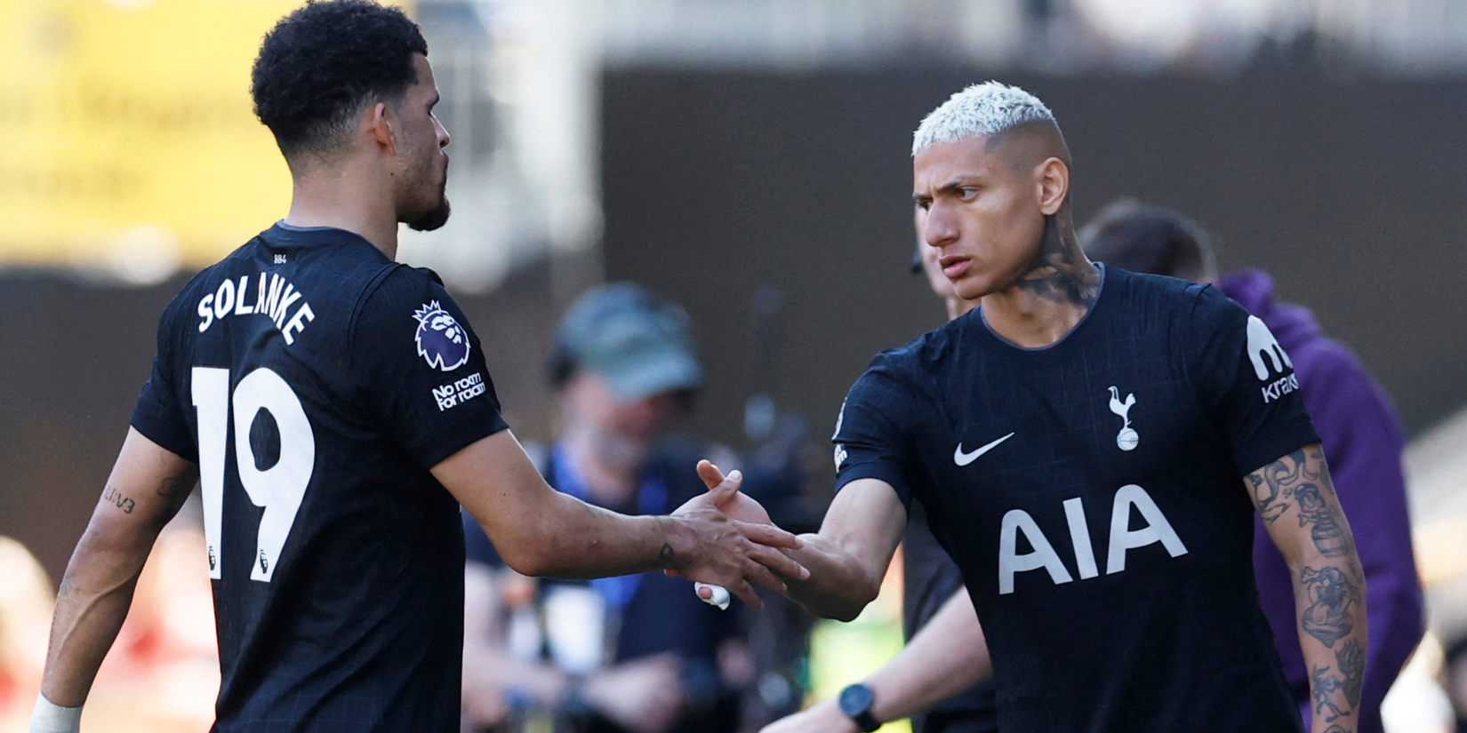 Richarlison and Solanke (Tottenham)