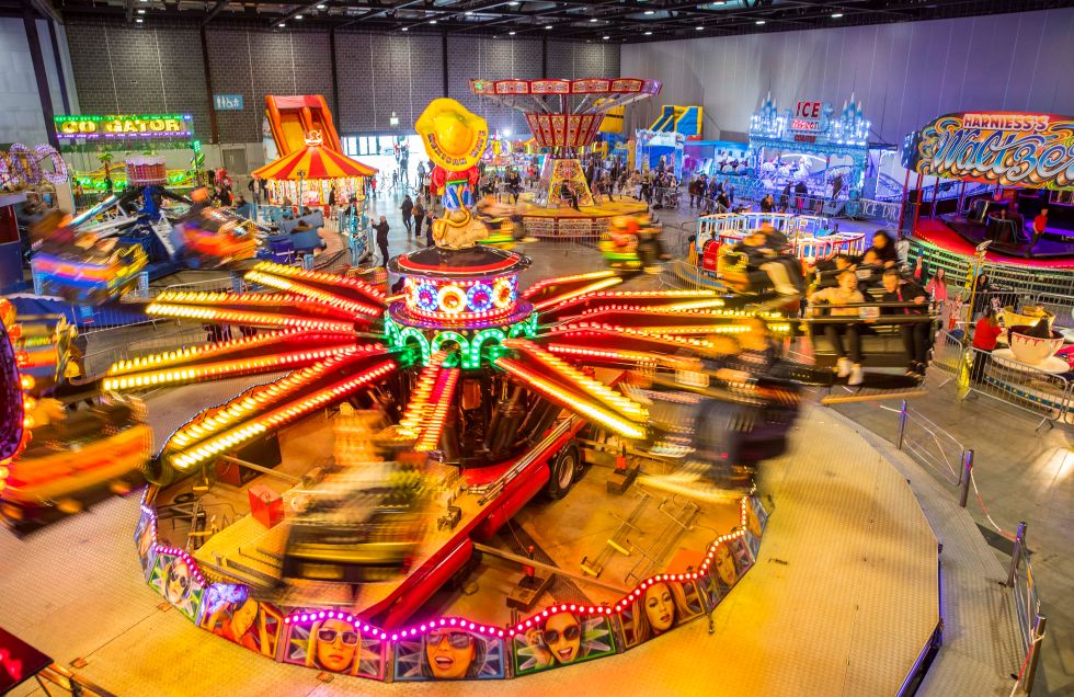 500ft long inflatable obstacle course comes to Indoor Funfair Rebecca Keegan