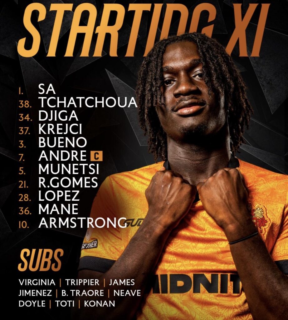 Today’s Lineup 🐺