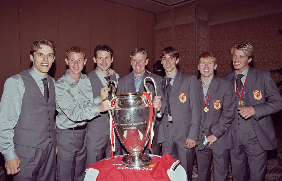 The Class of '92 formed the backbone of Man United for a long time