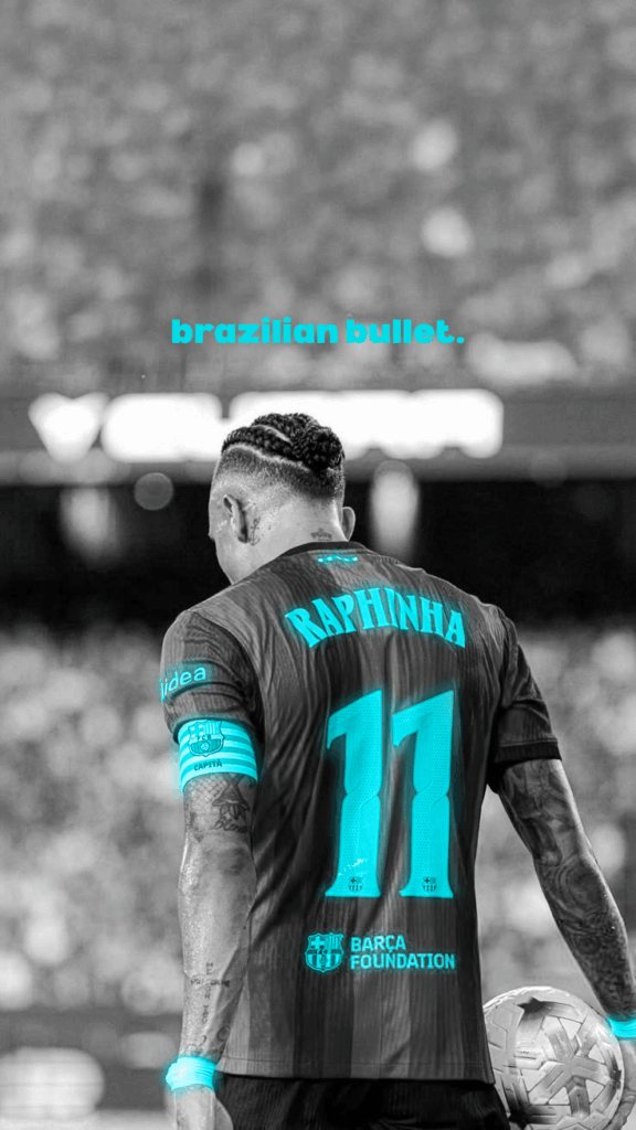 artwork i made on raphinha, the hero (inspired by @PSYDESIGNERR and sevilla game)