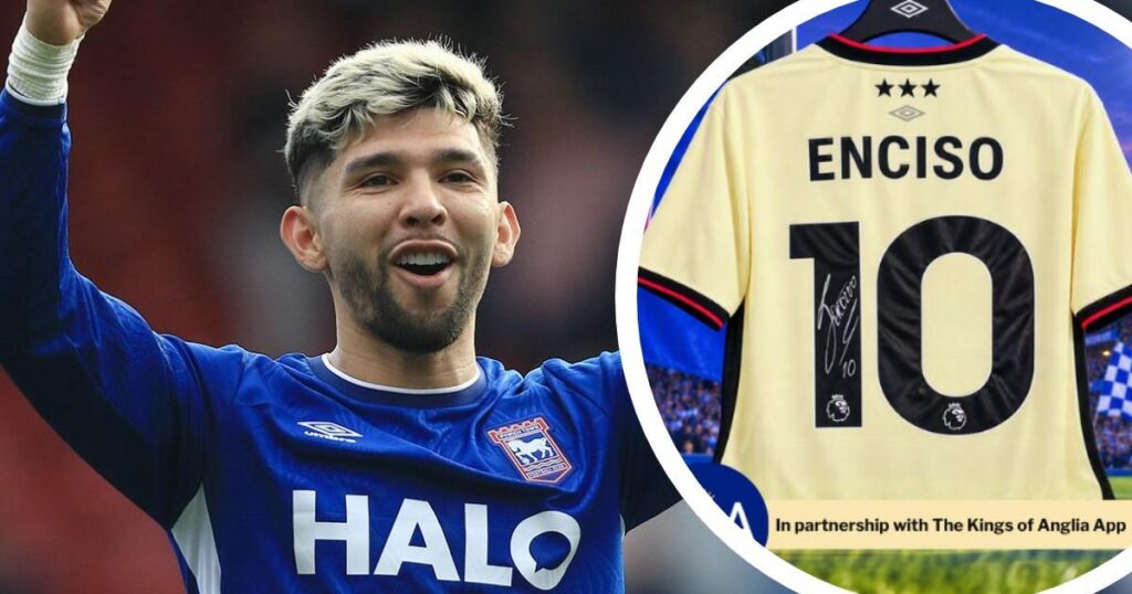 KOA competition - Chance to win Julio Enciso signed Ipswich Town shirt