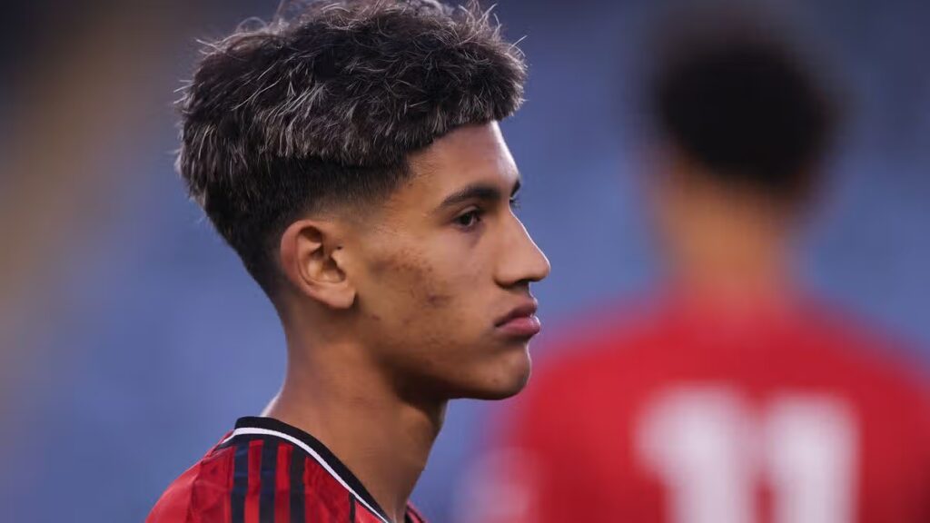Man Utd wonderkid JJ Gabriel trains in Barcelona after latest twist in transfer saga